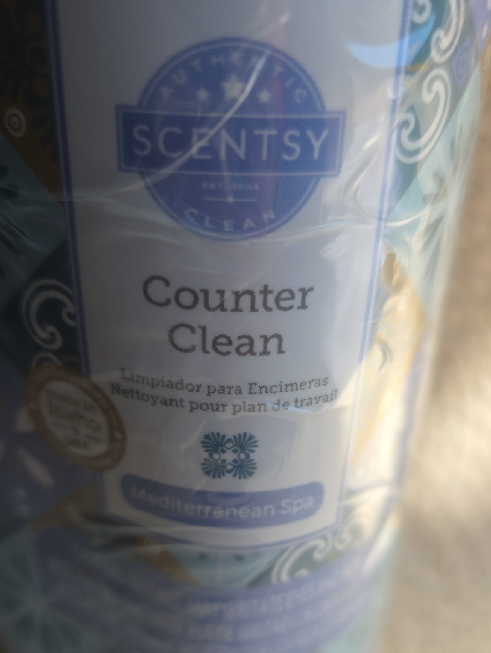 Scentsy Mediterranean Spa Counter Clean Spray - Picture 2 of 3
